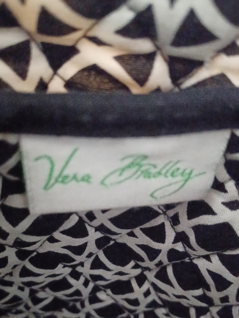 Vera Bradley "Night & Day" Toggle Tote - Picture 14 of 16